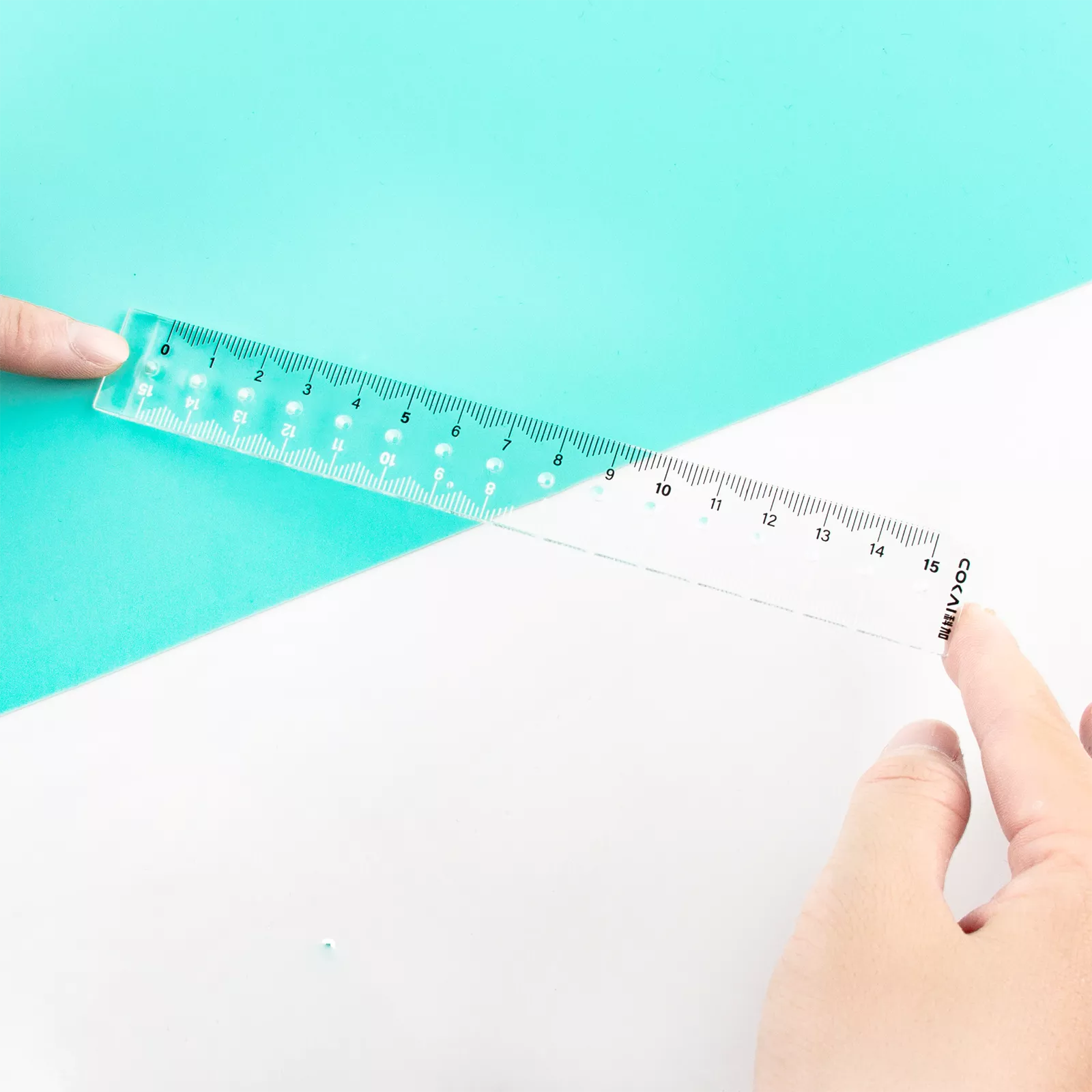 KJ-7119 Acrylic hole ruler